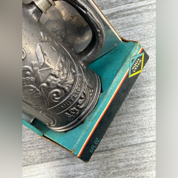 VTG Aqua Velva Ice Blue After Shave Beer Stein NIB NOS 6 Fl. Oz. J. B. Williams - Picture 7 of 16